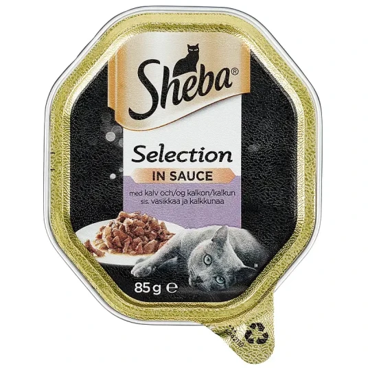 Sheba Sheba Selection Kalv&Kalkun 85G