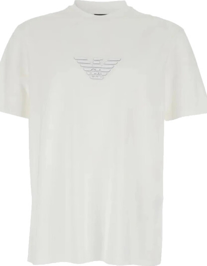 Emporio Armani Herre Topper Hvit M,