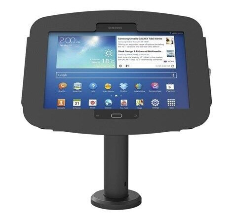 Compulocks Space Rise Galaxy Tab A 10.1" Counter Top Kiosk 8" Black