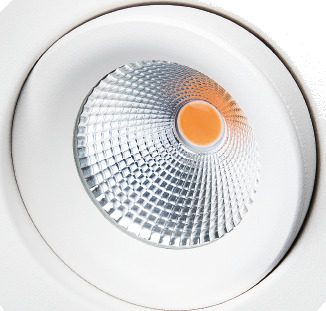 SG Ekstra spott til Junistar Eco IsoSafe Matt hvit 6W LED 2700K Ra98