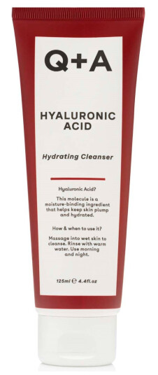 Q+a Hyaluronic Acid Gel Cleanser 125ml