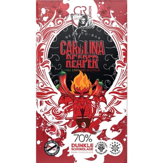 Georgia Ramon Carolina Reaper Chili 70% Georgia Ramon Carolina Reaper Chili 70%