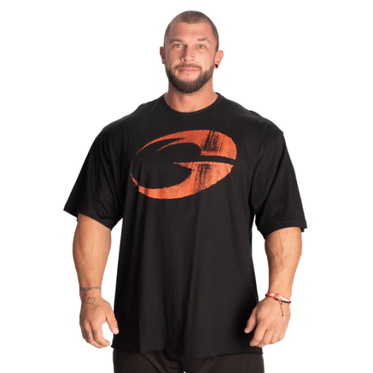 Gasp Pump Cover Iron Tee Black/Flame / XS
