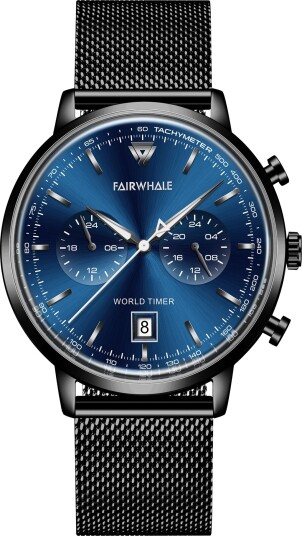 Mark Fairwhale Saturnine Black Blue Mesh