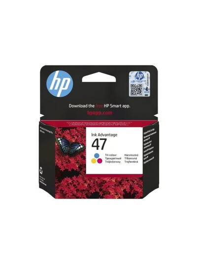HP 47 - Blekkpatron Colour (cyan, magenta, yellow)