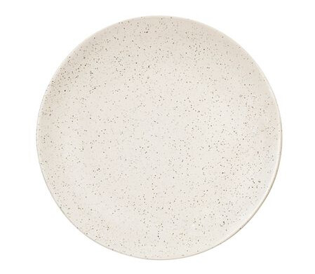 Broste Copenhagen Nordic Vanilla mattallerken Ø 26 cm Cream with grains