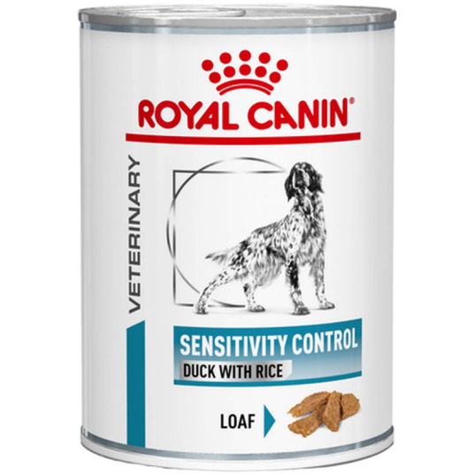 Derma Sensitivity Control Duck Can Våtfôr For Hunder 12 X 410 G Hund Hundefôr Royal Canin Veterinary Diets Dog