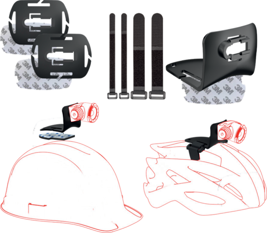 Ledlenser Hjelmfeste til H-serie H