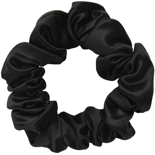 Bybarb Silk Hair Scrunchie Black Bybarb Silk Hair Scrunchie Black