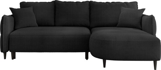 Sycylia Sofa med Divan 3 seter Svart Sycylia Sofa med Divan 3 seter Svart