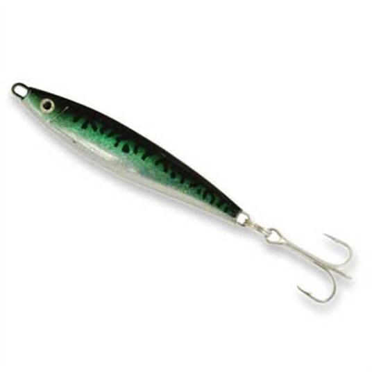 Sølvkroken Jensen-Pirken grønn m/striper 16g Fiskesluk STD STD