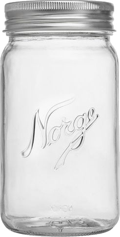 Norgesglasset Norgesglass med Skrulokk 1L