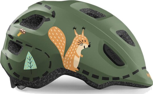 MET Hooray cycling helmet, 52-55 cm, green