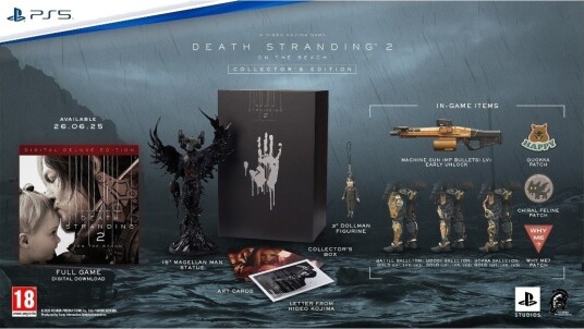 Sony Death Stranding 2: On The Beach Collector"s Edition PS5 Spill