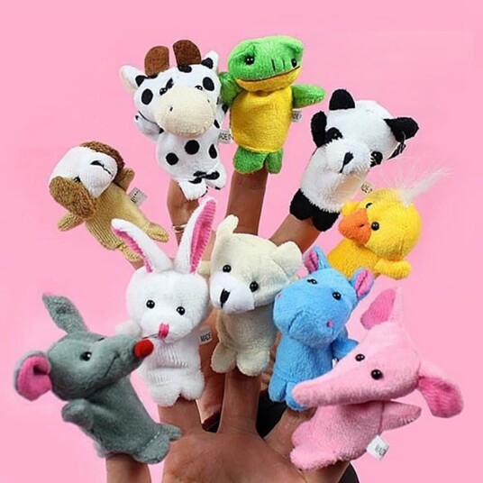 10 Pack Fingerdocka / Docka Olika Figurer