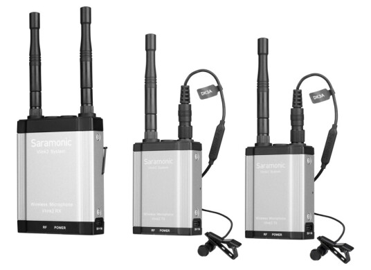 Saramonic Vlink2 Kit 2 trådløs videomikrofon Saramonic Vlink2 Kit 2 trådløs videomikrofon