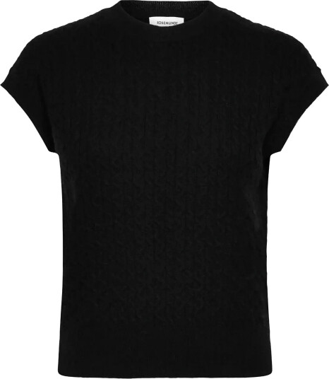 Rosemunde Rwlaica Cashmere Cable Vest Black XL