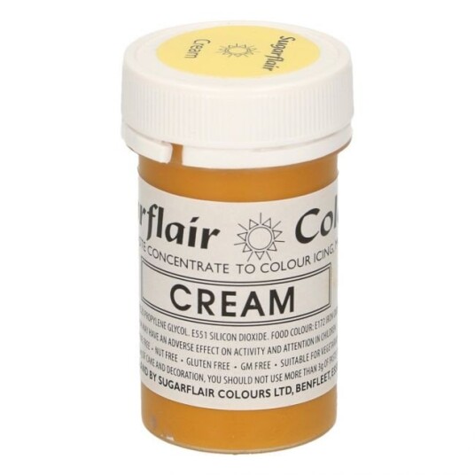 Sugarflair Pastafarge Cream 25g 