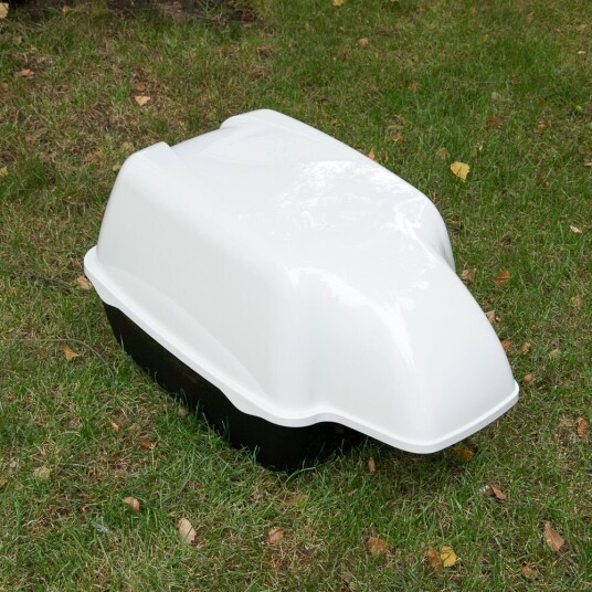 Ferplast Kattetoalett Outdoor Svart Hvit