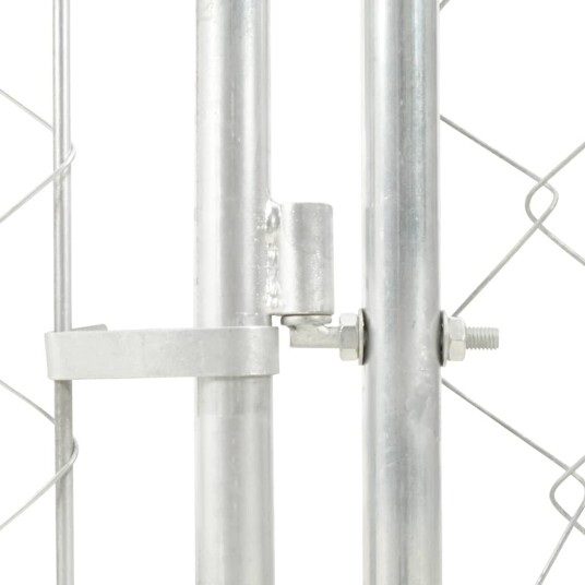 Vidaxl Utendørs Hundegård Med Tak 200X100X125 cm Vidaxl Utendørs Hundegård Med Tak 200X100X125 cm