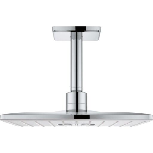 Grohe Rainshower SmartActive takdusj Månehvit/Krom