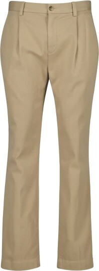 Gant Tapered Cotton Twill Chinos DARK KHAKI 38