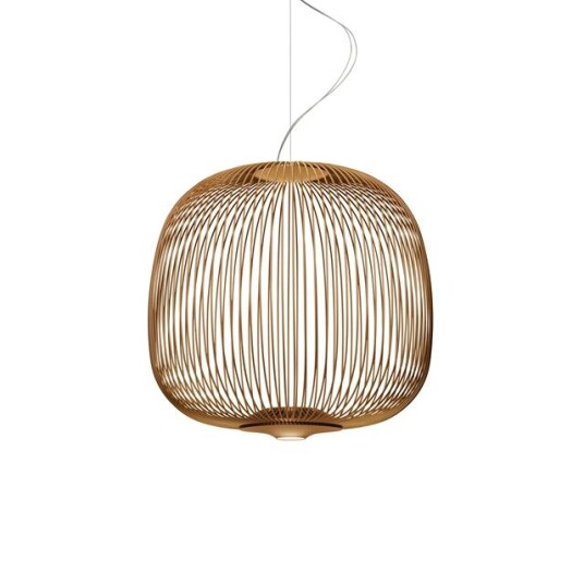 Foscarini Spokes 2 Midi Taklampe med LED Kobber Foscarini Spokes 2 Midi Taklampe med LED Kobber