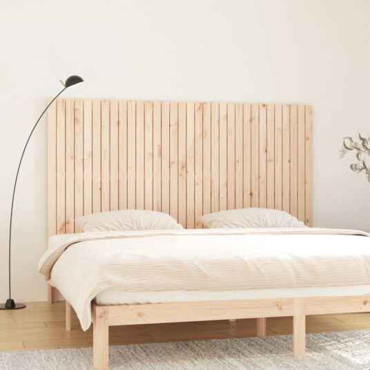 Veggmontert hodegavl 204x3x110 cm heltre furu Veggmontert hodegavl 204x3x110 cm heltre furu