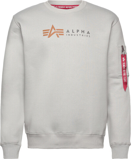 Alpha Industries Alpha Label Sweatshirt White XL