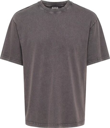ONLY & SONS Onsfred Life Rlx Ss Washed Tee Grey XL