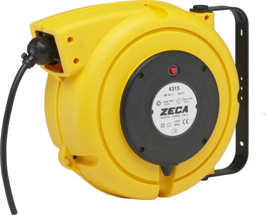 Zeca Kabel 4325 Rnf Kabelsnelle Tilbakefjærende 8 Meter