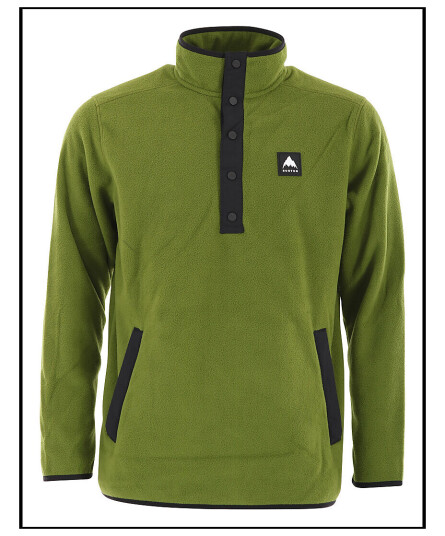 Burton Hearth Fleece Pullover Calla Green - M
