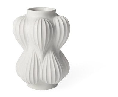 Balloon vase medium hvit