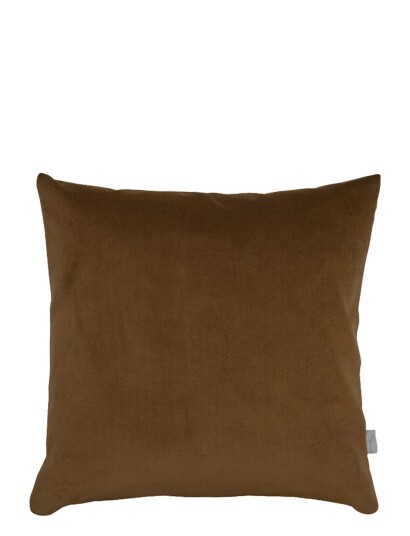 Au Maison Pudebetræk-Velour Basic Brown Au Maison CAMEL 45X45CM