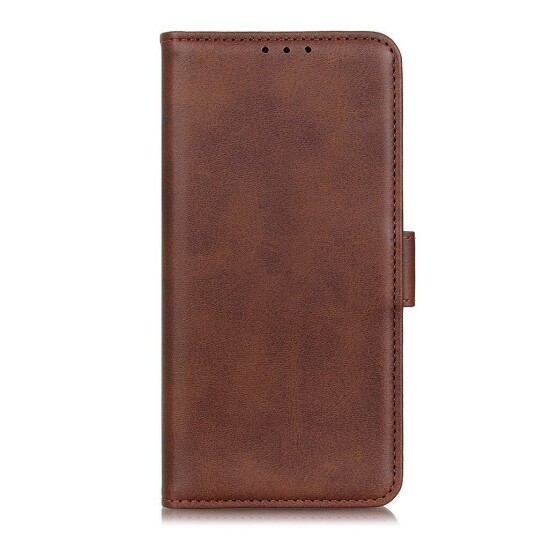 INCOVER Samsung Galaxy S22 Flip Deksel i Mykt Skinn med Lommebok - Mørkbrun INCOVER Samsung Galaxy S22 Flip Deksel i Mykt Skinn med Lommebok - Mørkbrun
