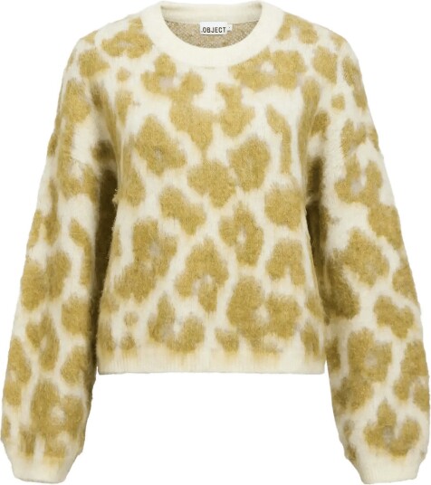 Object Objpipsy L/S Re Knit Pullover 146 BIRCH M