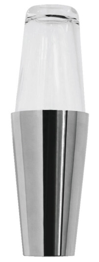 Fuchs Gastronomiebedarf Shaker Boston 75cl 9.5x26 cm  Sølvfarge