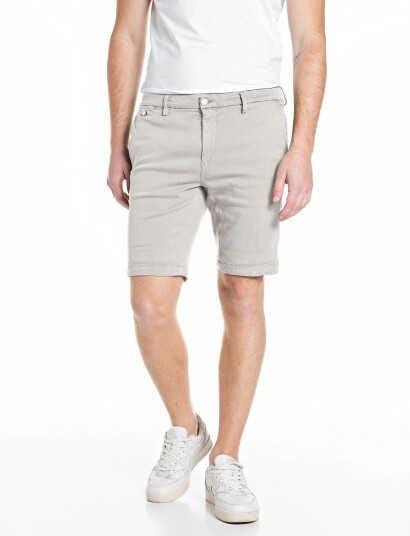 Replay Benni Short Shorts Regular Hyperchino Color Xlite Beige 29 Replay Benni Short Shorts Regular Hyperchino Color Xlite Beige 29