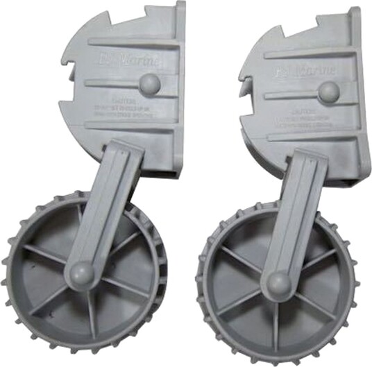 Transporthjul av PVC Ø:13cm for Gummibåt
