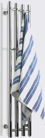Noro Deco Håndkletørker 260x70x1200 mm, Krom