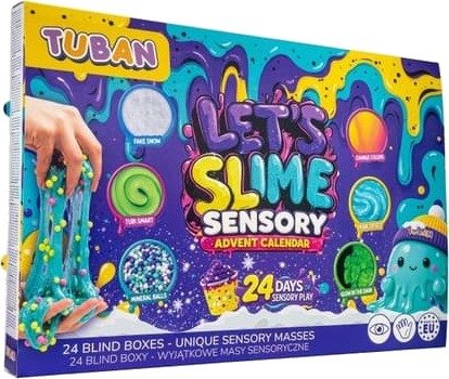 Tuban Let's Slime adventskalendersett