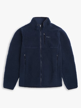 Bergans Lunnan Pile Fleece Jacket Men Blå S