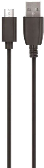 Usb-Kabel Setty Microusb Til Microusb 1 M Svart Gsm100633