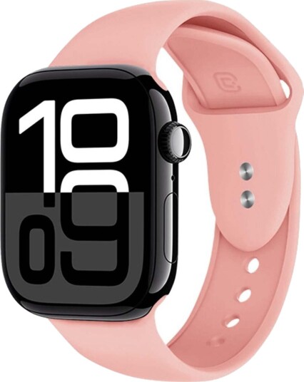 Crong Liquid silikonrem for Apple Watch 38/40/41/42mm Rosa Crong Liquid silikonrem for Apple Watch 38/40/41/42mm Rosa