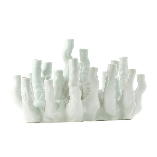 Polspotten Coralreef Vase Hvit Polspotten Coralreef Vase Hvit