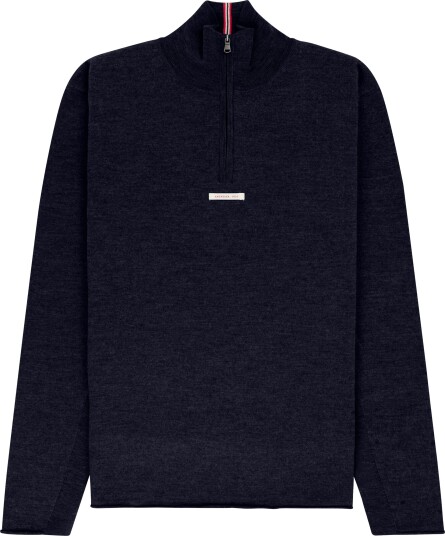 Amundsen Boiled Half Zip 16GG Herre Faded Navy M