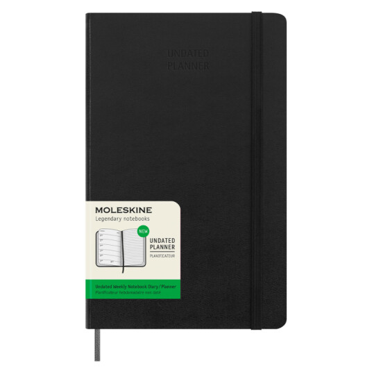 Moleskine Planner Classic Large Svart