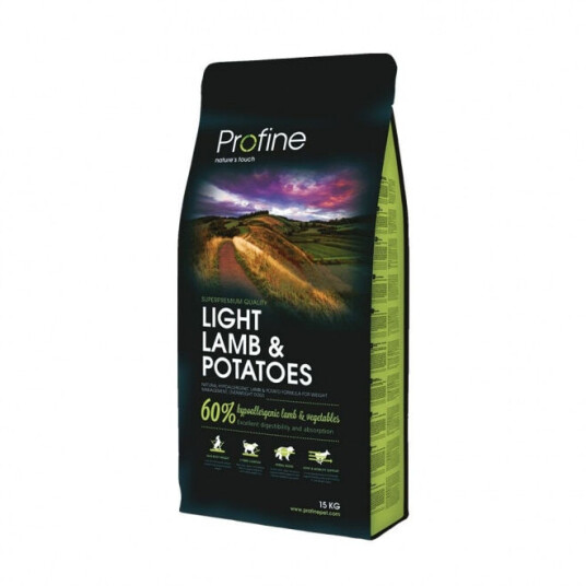 Profine Light Hundefôr med Lam og Poteter 3 kg