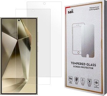 Samsung Galaxy S25 Ultra Saii 3D Premium Beskyttelsesglass - 2 Stk.