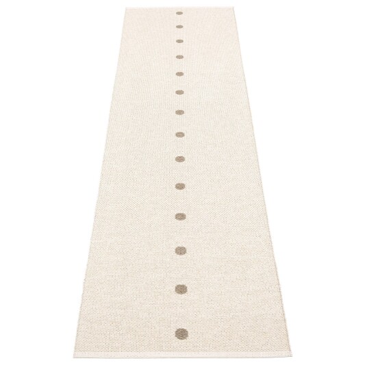 Pappelina Peg matte 70x280 cm dark linen / vanilla